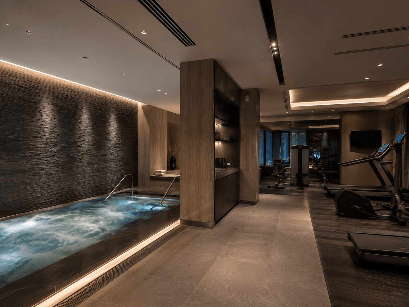 SPA и фитнес-зона гостиницы
